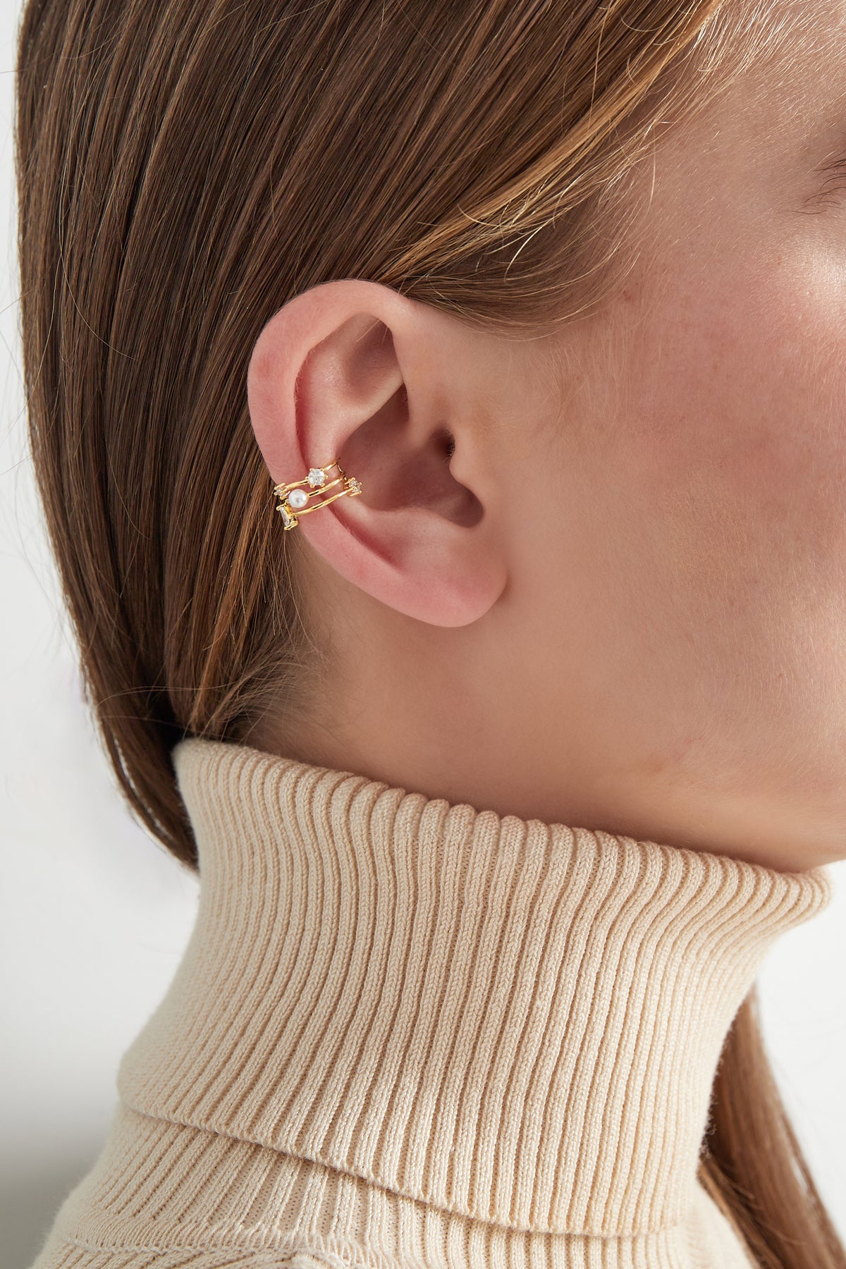 boucle d'oreille pearl glow