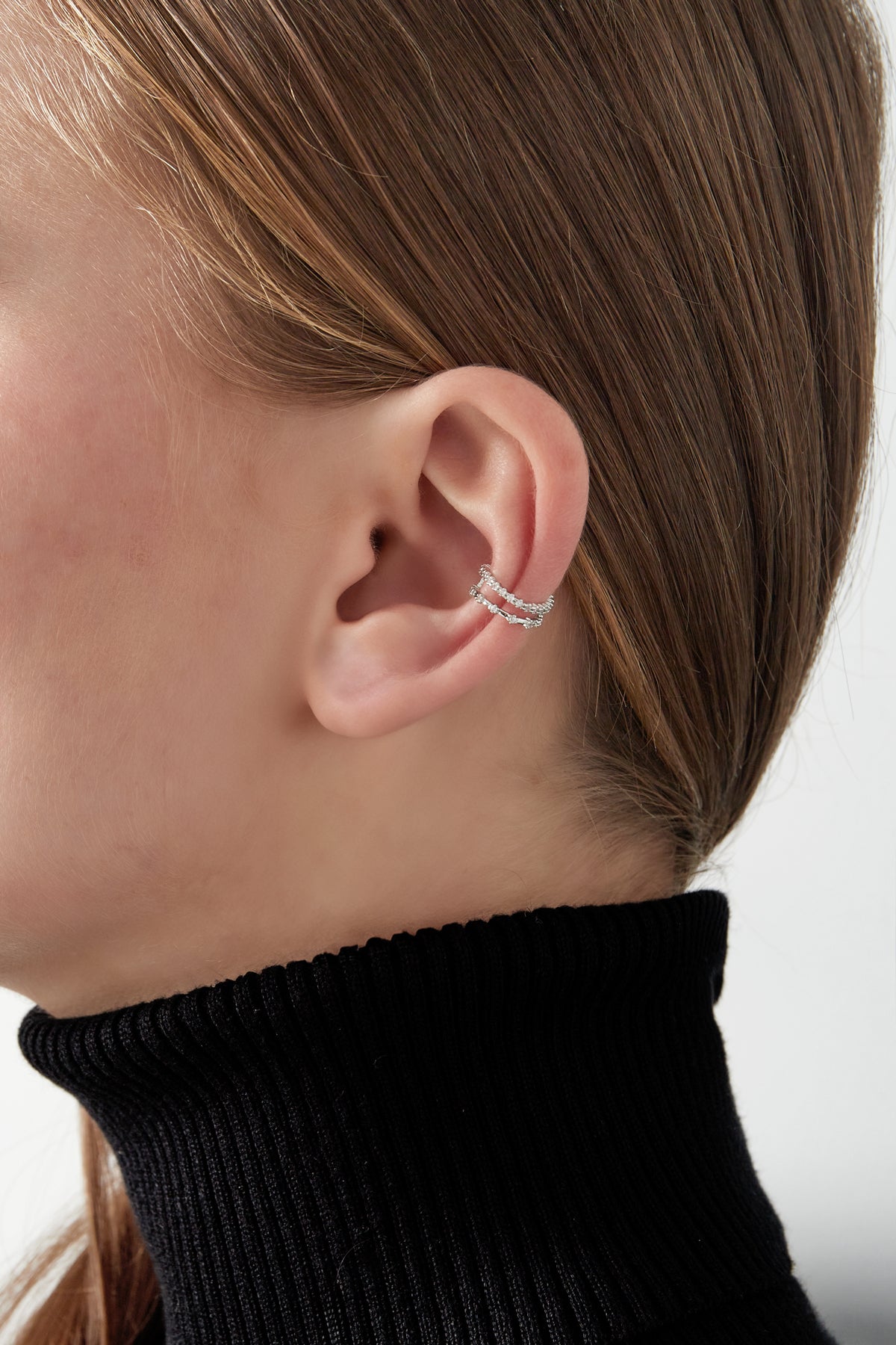 boucle d'oreille double sparkle
