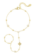 Bracelet Lucky Bloom - doré