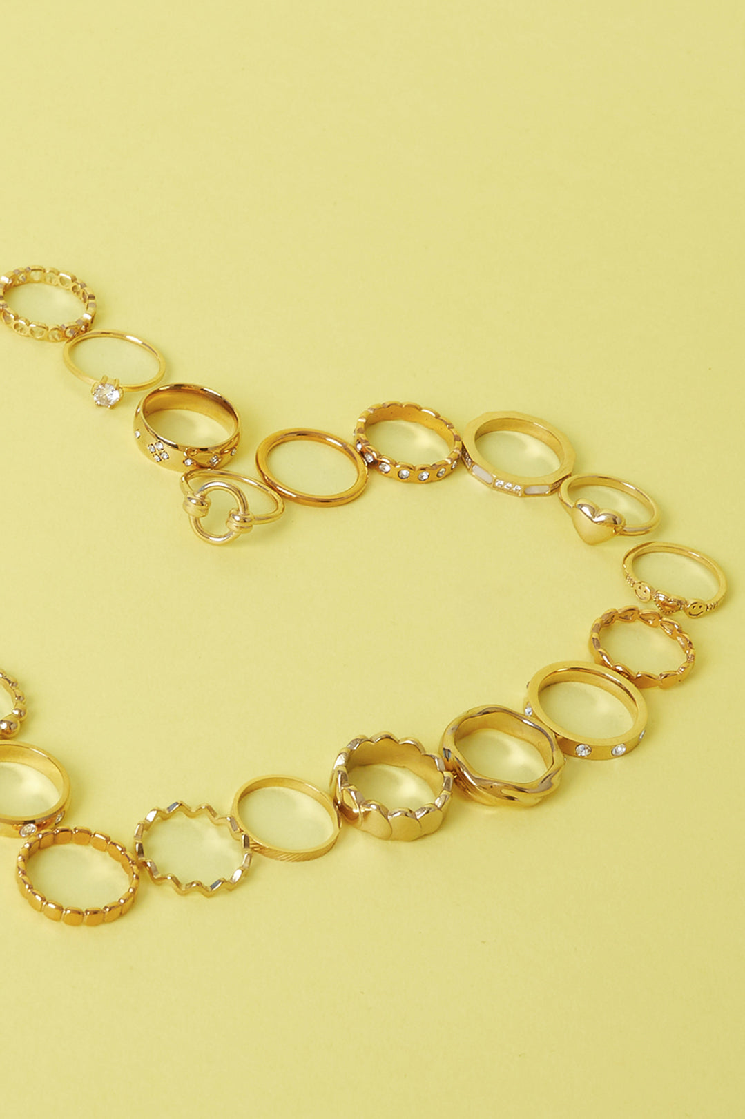 Bague drapée