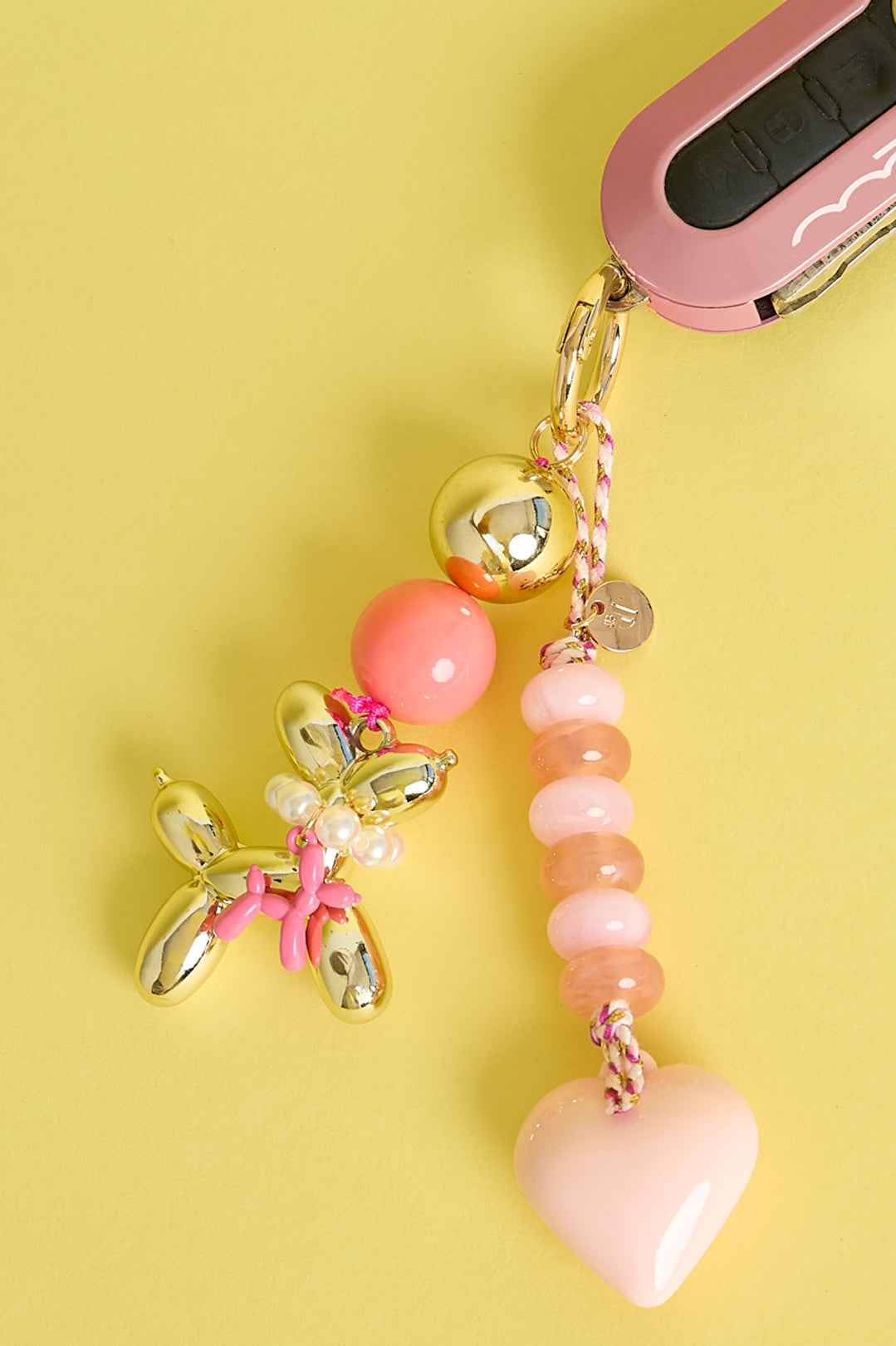 Porte-clés chien ballon mignon