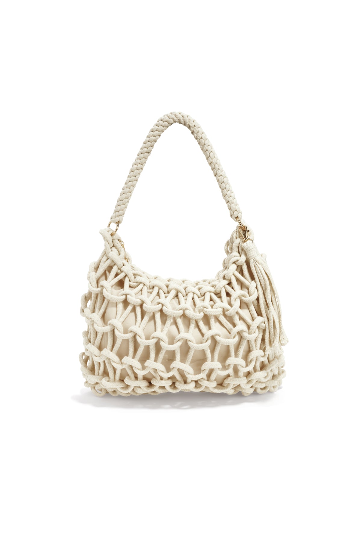 Sacs de plage unis en coton pour les vacances/accessoires de plage