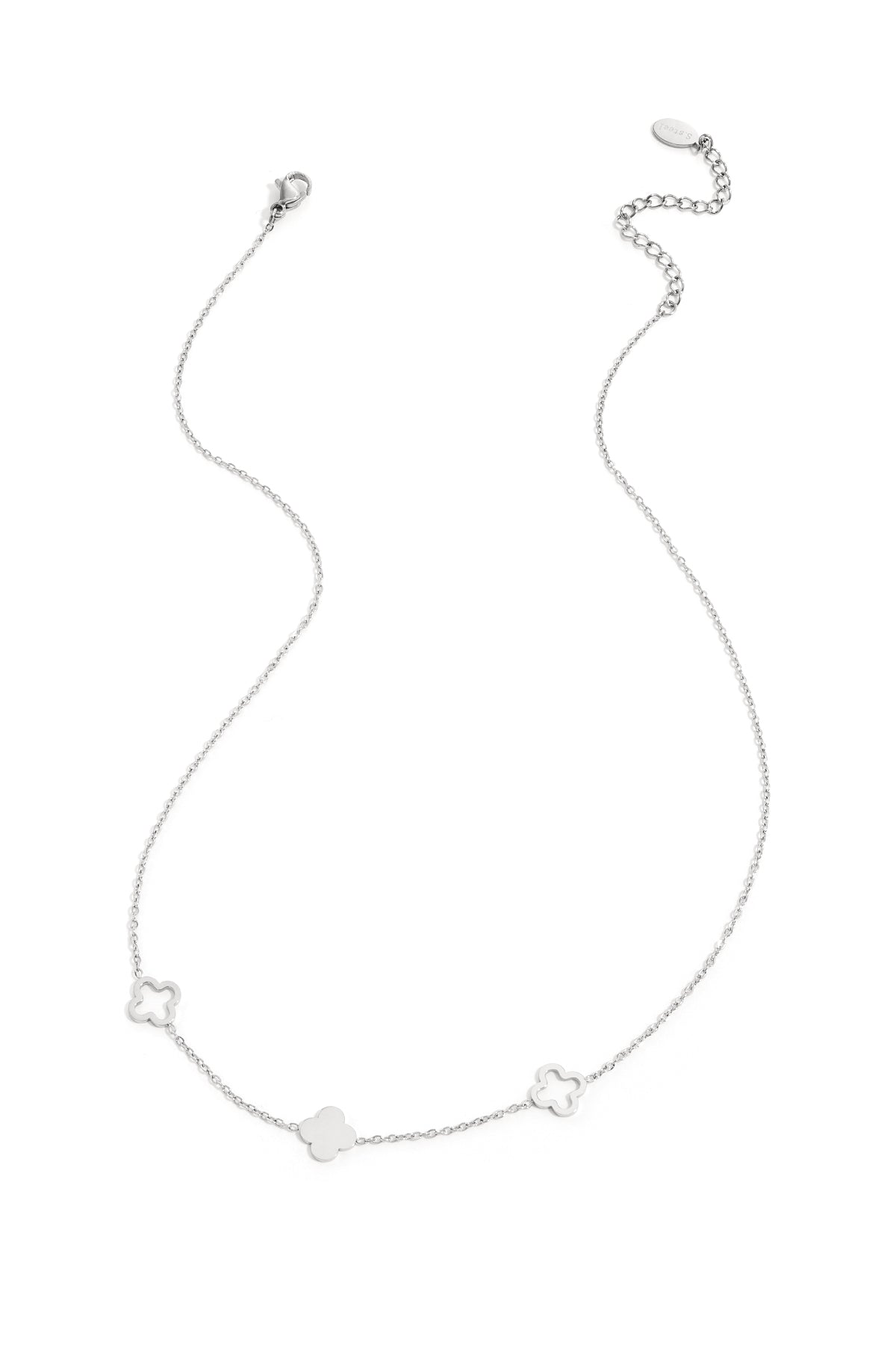 Collier trèfles Couleur or Acier inoxydable