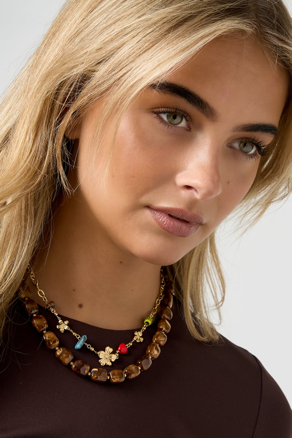 Colliers chaîne Fleur Décontracté Quotidien Simple Série Bijoux pour femmes
